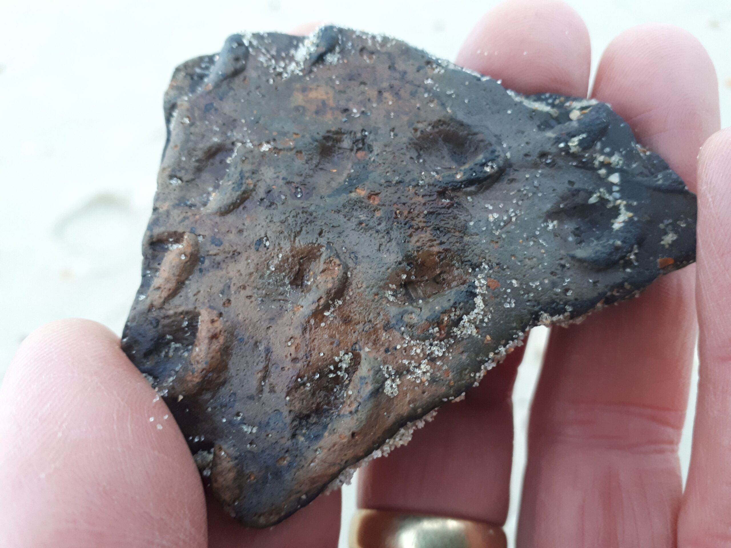 Fragment ijzertijdaardewerk