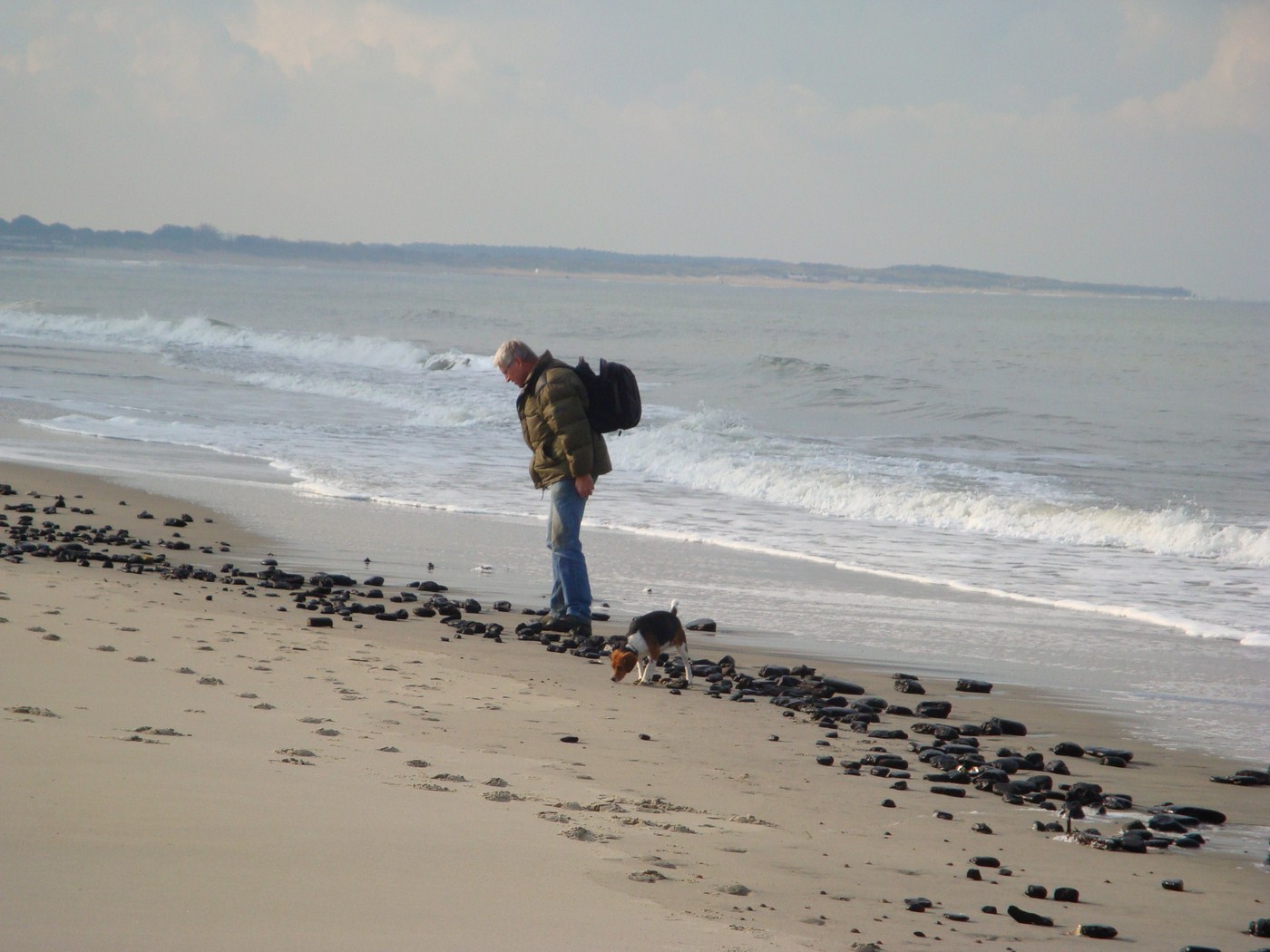 Jan Meulmeester Banjaardstrand eind 2008